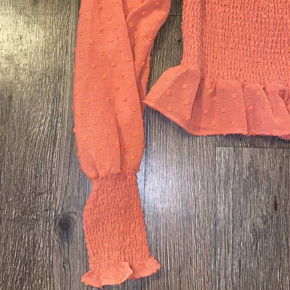Q+A XL beautiful off shoulder top fall color
